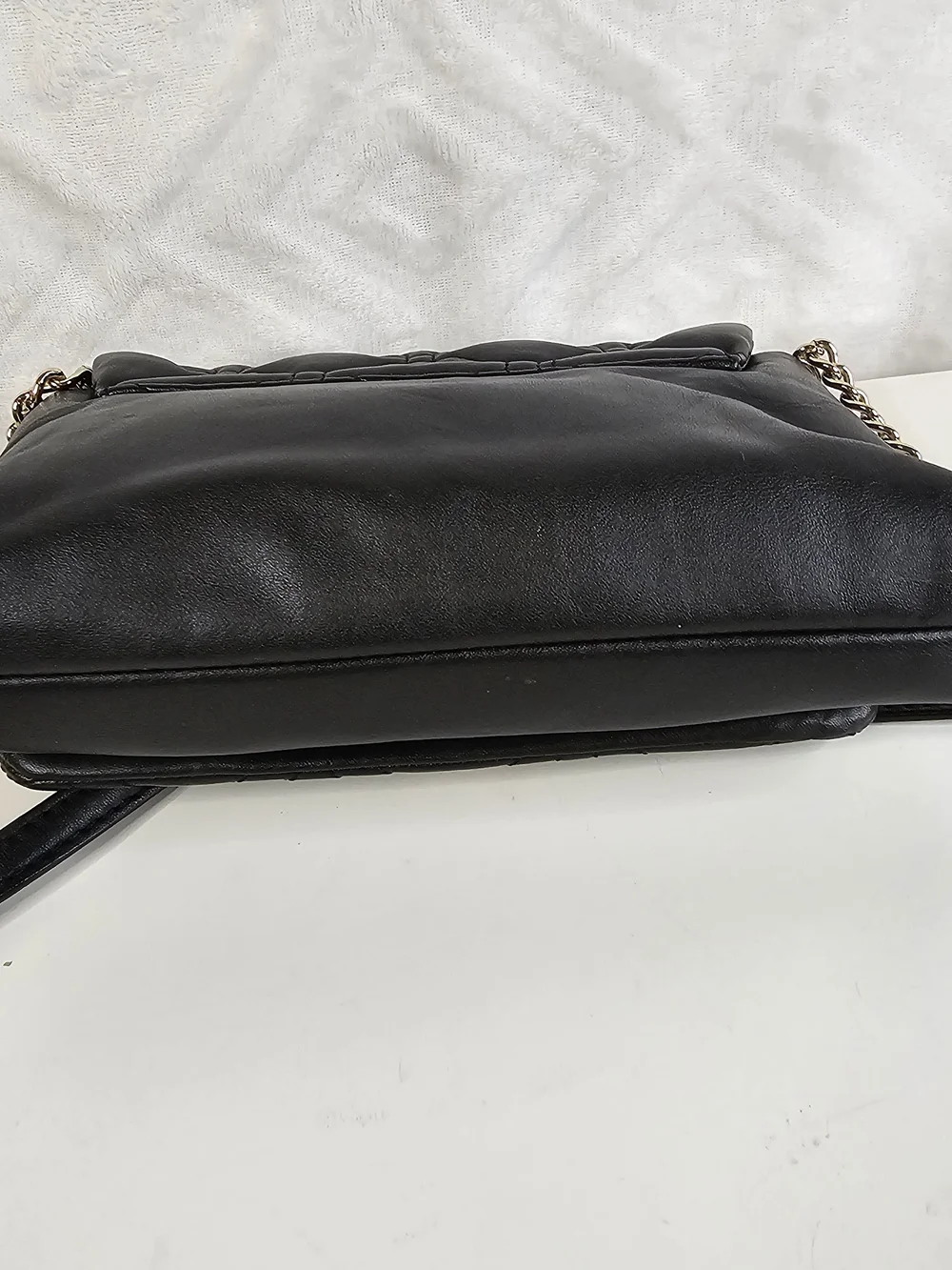 Kate Spade Black Quilted Leather Crossbody Bag